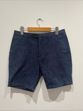 Selected Homme Navy Casual Chino Shorts